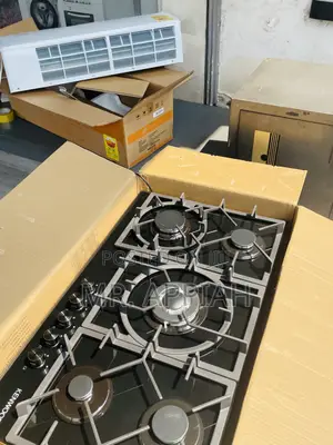 Unique Kenwood 90cm Inbuilt 5 Gas Hob, Black 