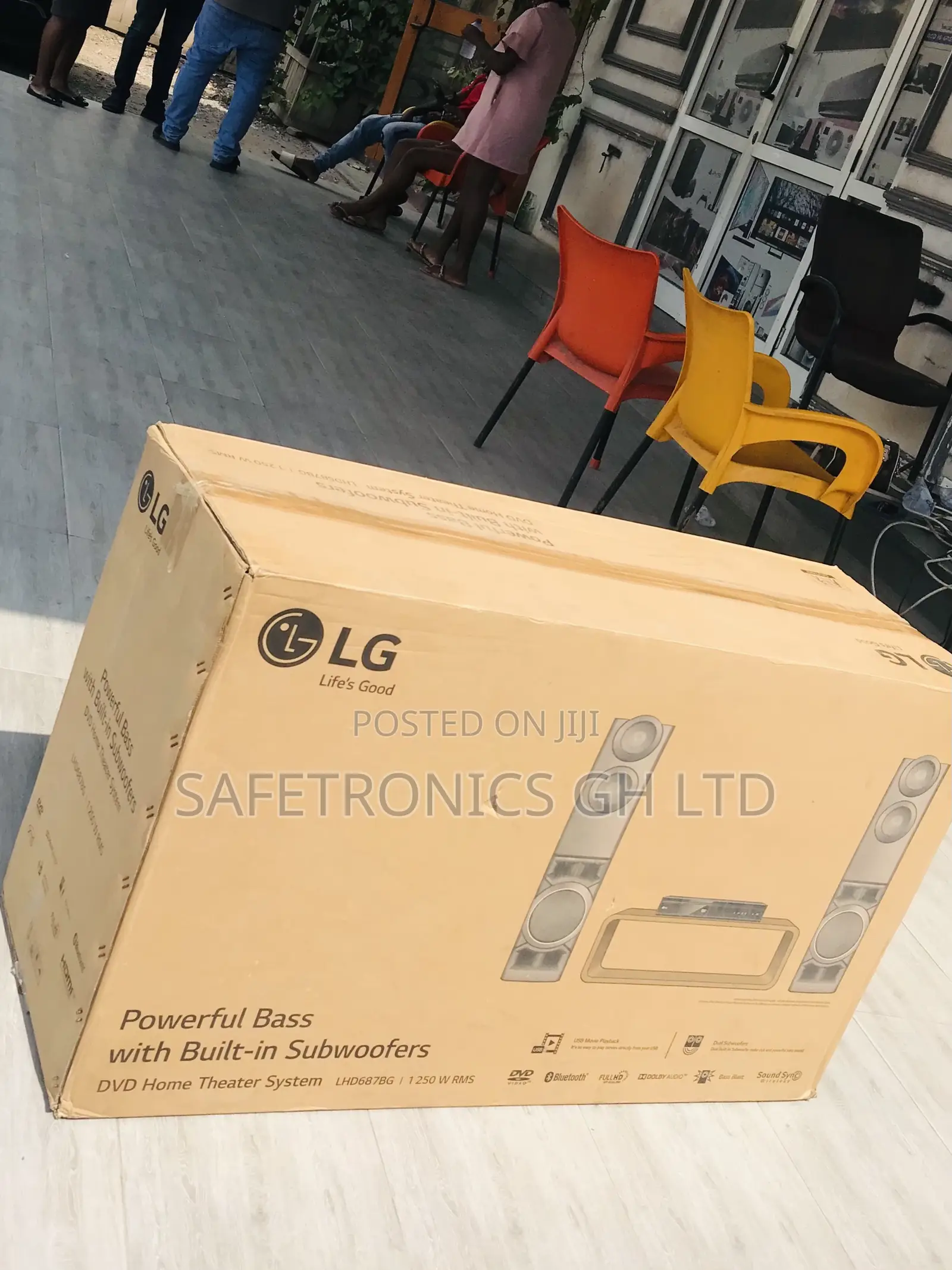 Check Out LHD 687 Lg Bluetooth 1250 Watts 5.1ch Soundbar