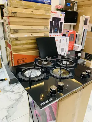 Get a New Black Inbuilt 60cm Kenwood Gas Stove