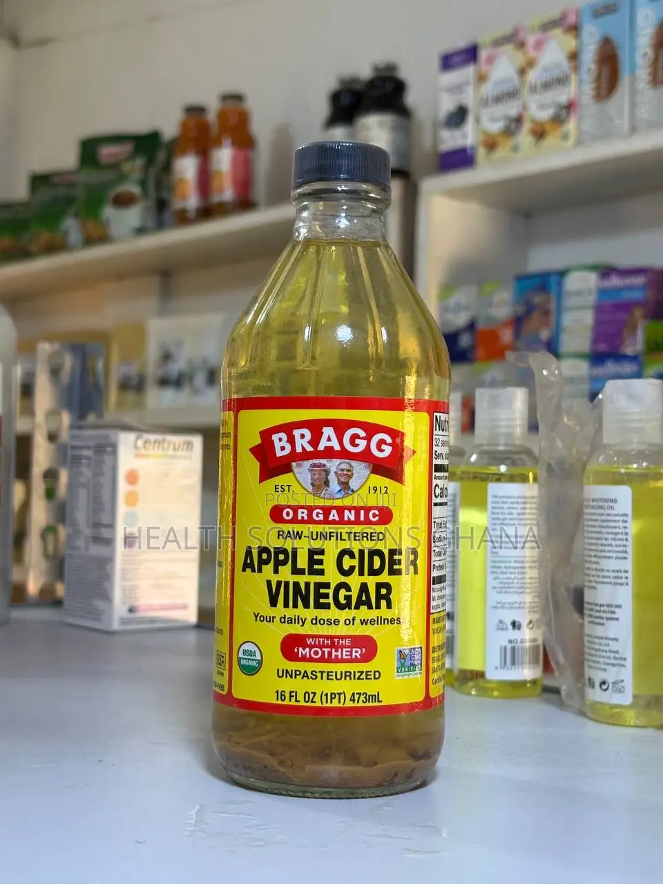 Pure Organic Apple Cider Vinegar
