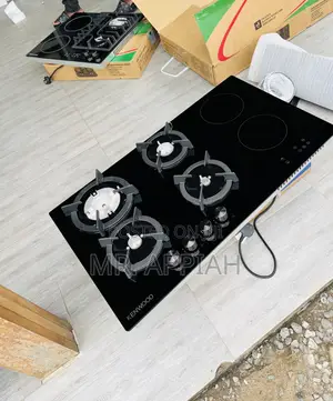 Most Reliable Kenwood 90cm 2 + 4 Glass Hob(Black) 