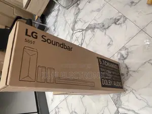 Black Lg S65tr 600w 5.1-Channel Soundbar System