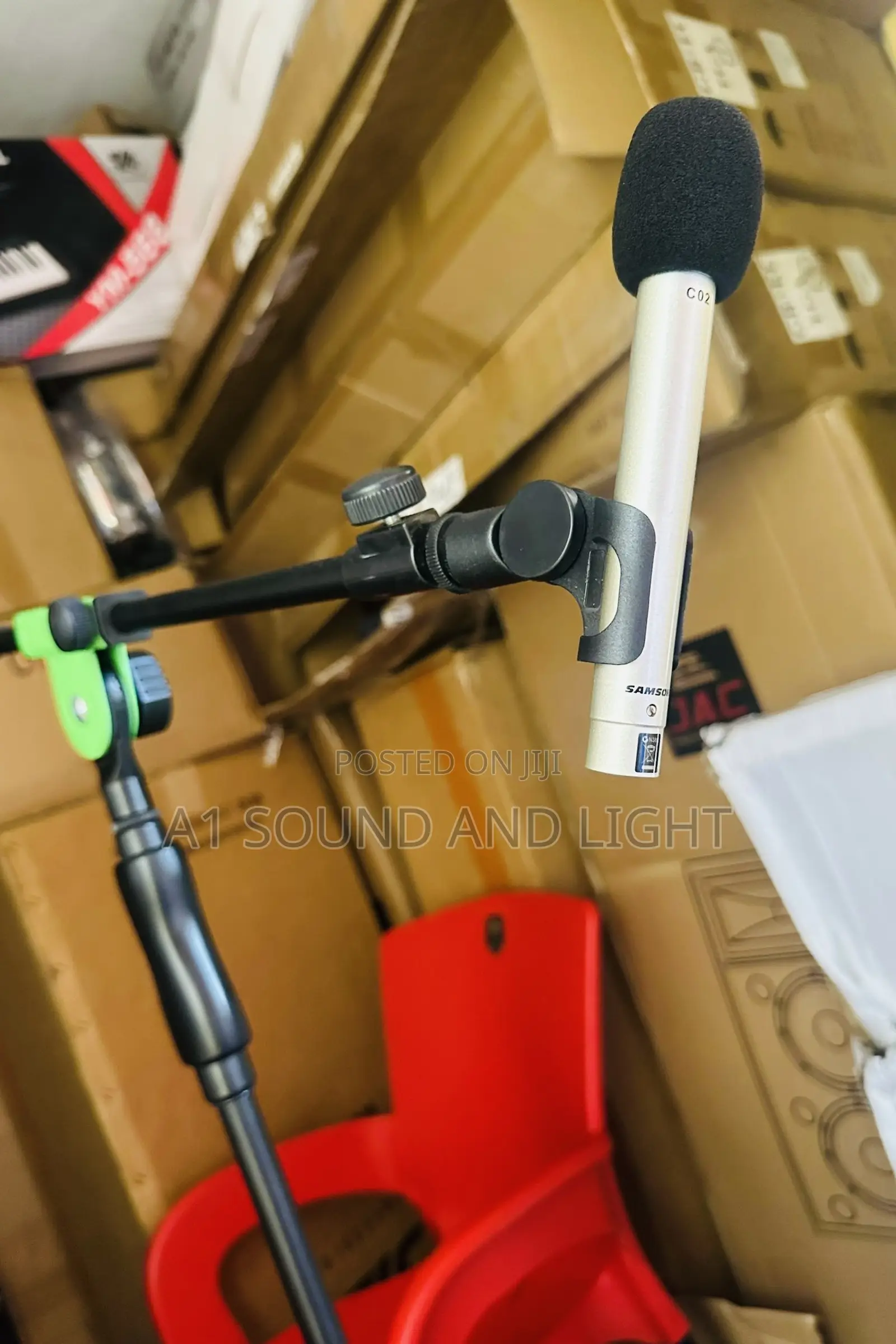 Samson C02 Small-Diaphragm Condenser Microphone - Stereo Pair