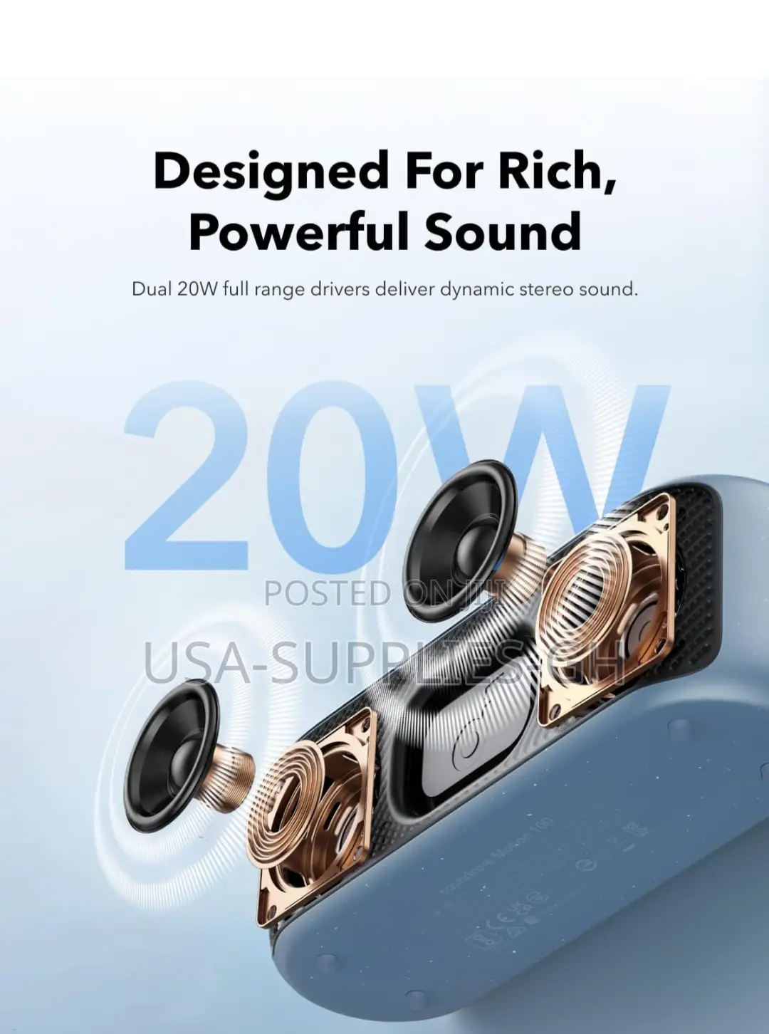 Anker Soundcore Motion 100 Bluetooth Speaker From Usa