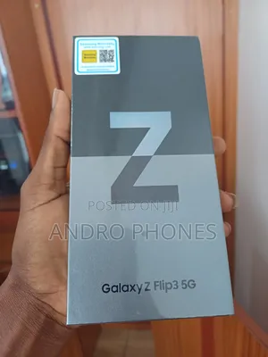 New Samsung Galaxy Z Flip 3 256 GB Black