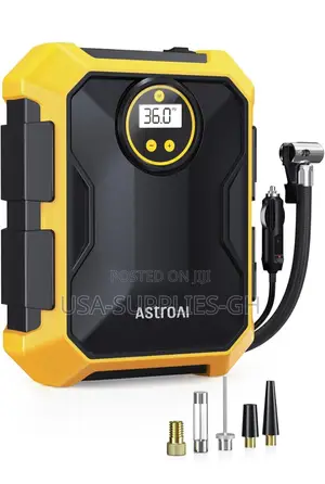 Astroai Tire/Tyre Inflator Air Pump 12v Dc for Cars From Usa
