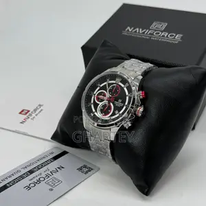 Luxury Pure Stainless Steel Naviforce Watch - 3 Colors