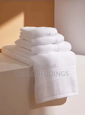 Premium 5star Hotel Quality Luxurious White Towels Available