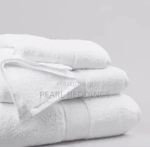 Premium 5star Hotel Quality Luxurious White Towels Available