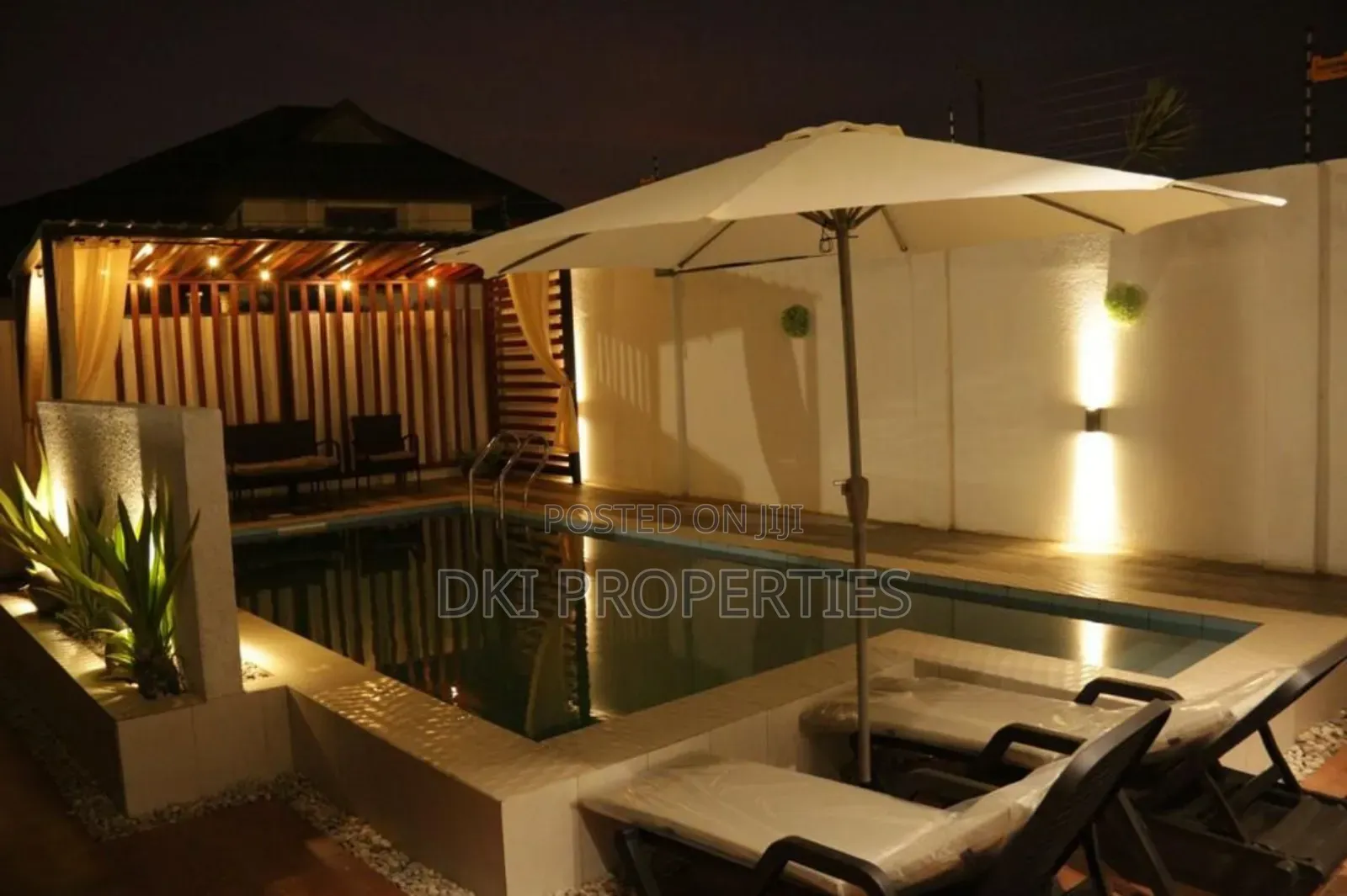 Furnished 4bdrm House in Dki Properties, East Legon for rent