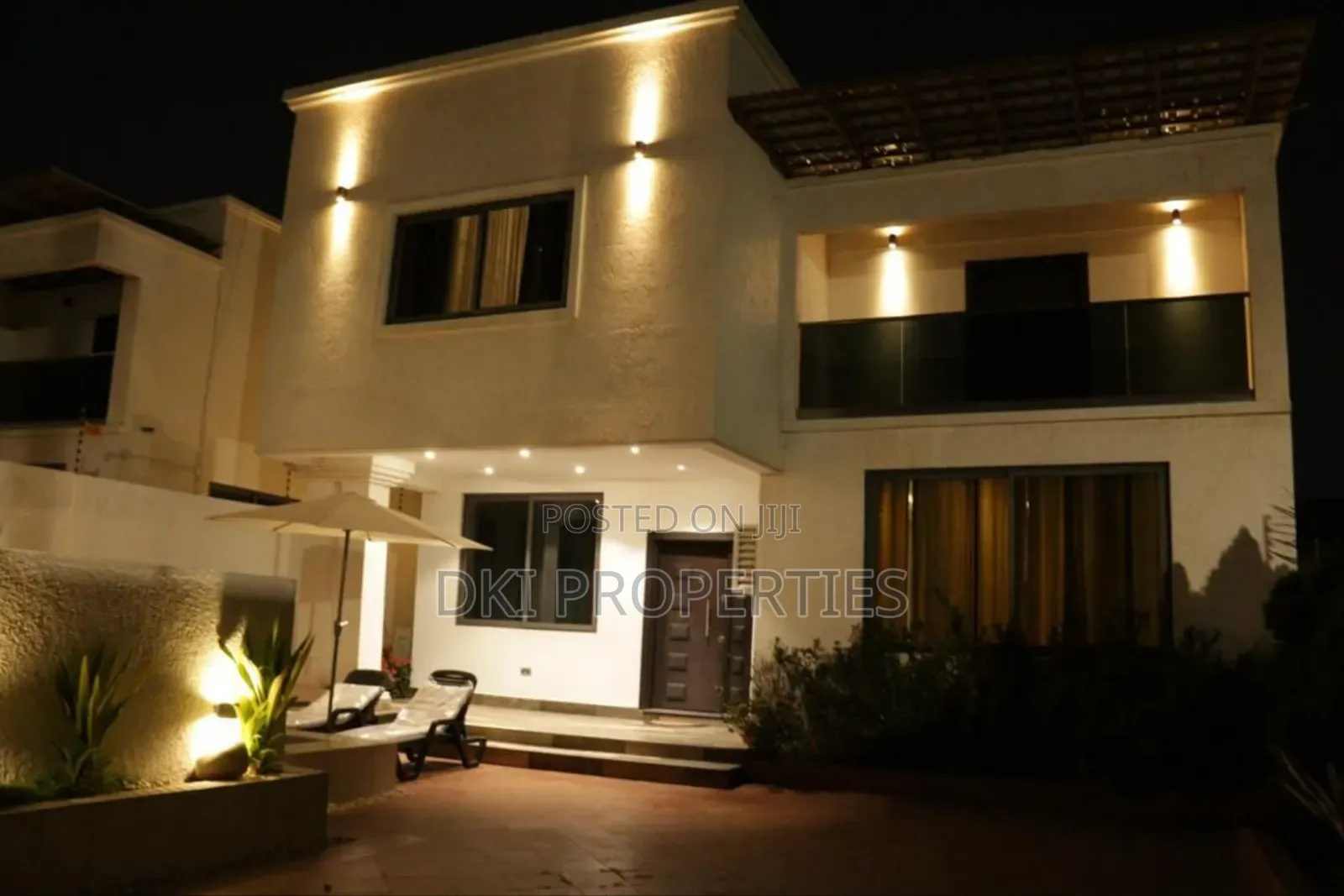 Furnished 4bdrm House in Dki Properties, East Legon for rent