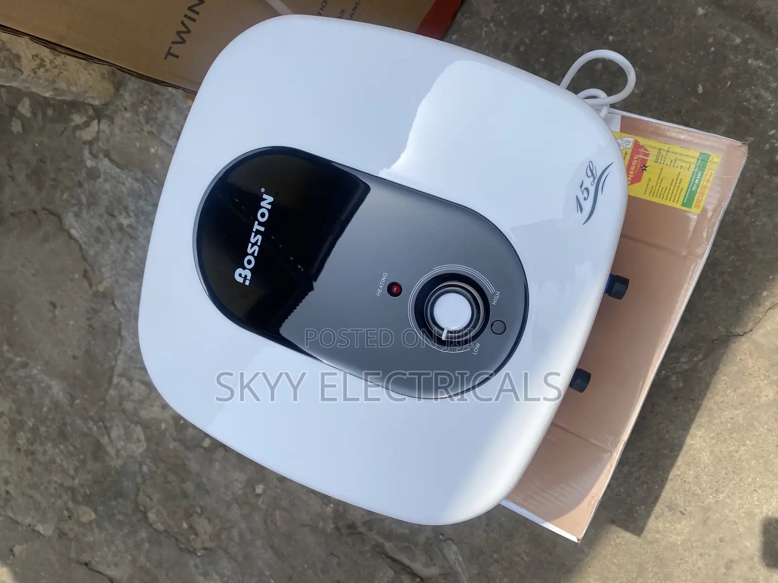 Bosston 15liters Electric Water Heater