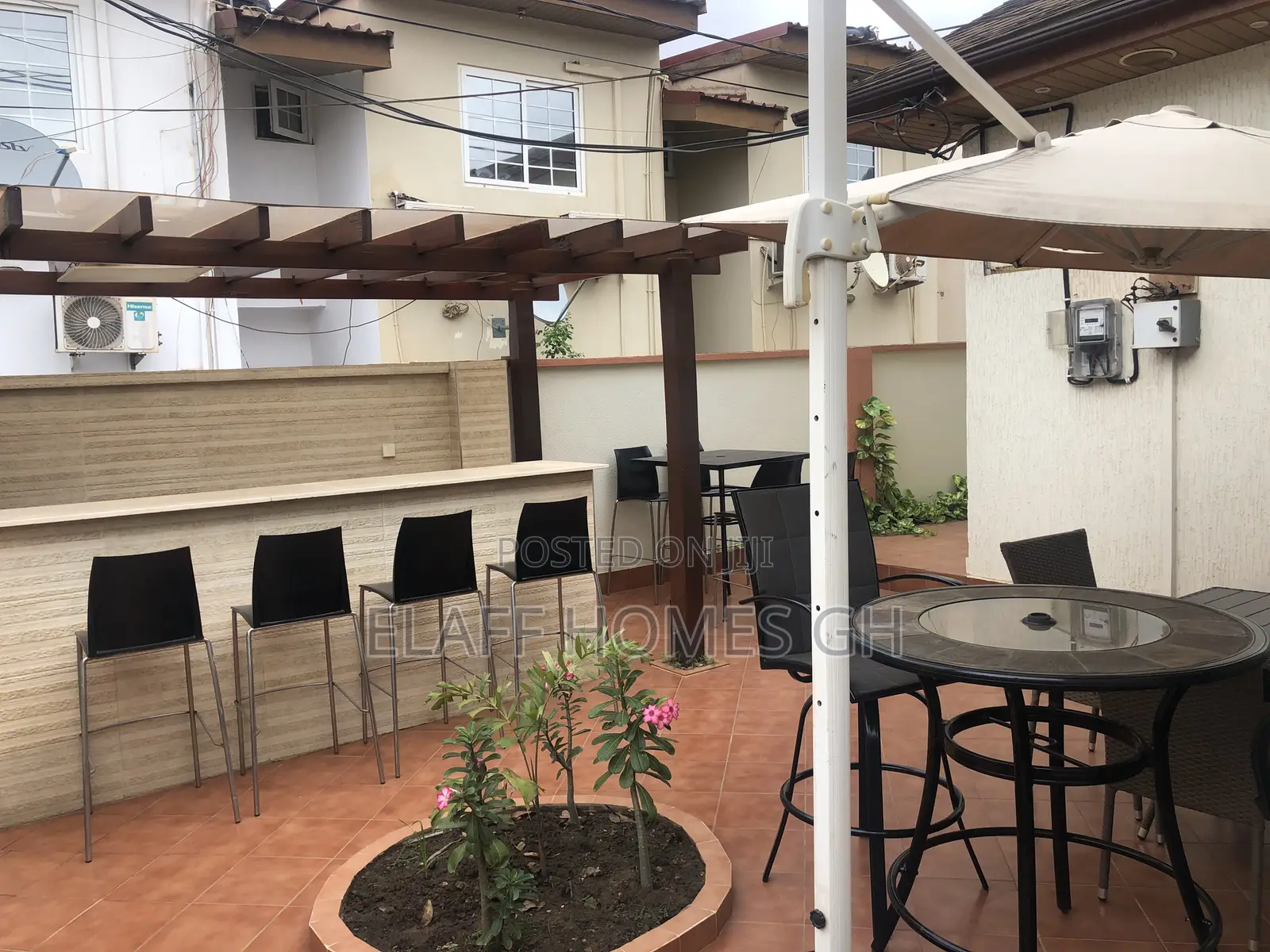 Furnished 3bdrm Bungalow in Elaffhomesgh, East Legon for rent
