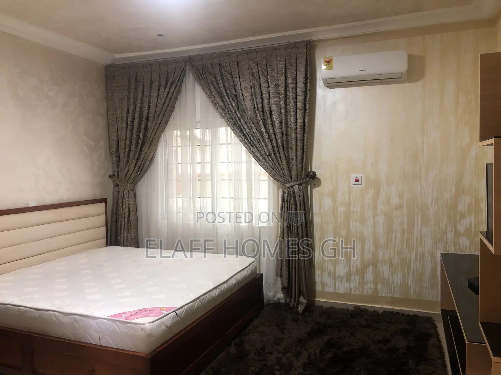 Furnished 3bdrm Bungalow in Elaffhomesgh, East Legon for rent