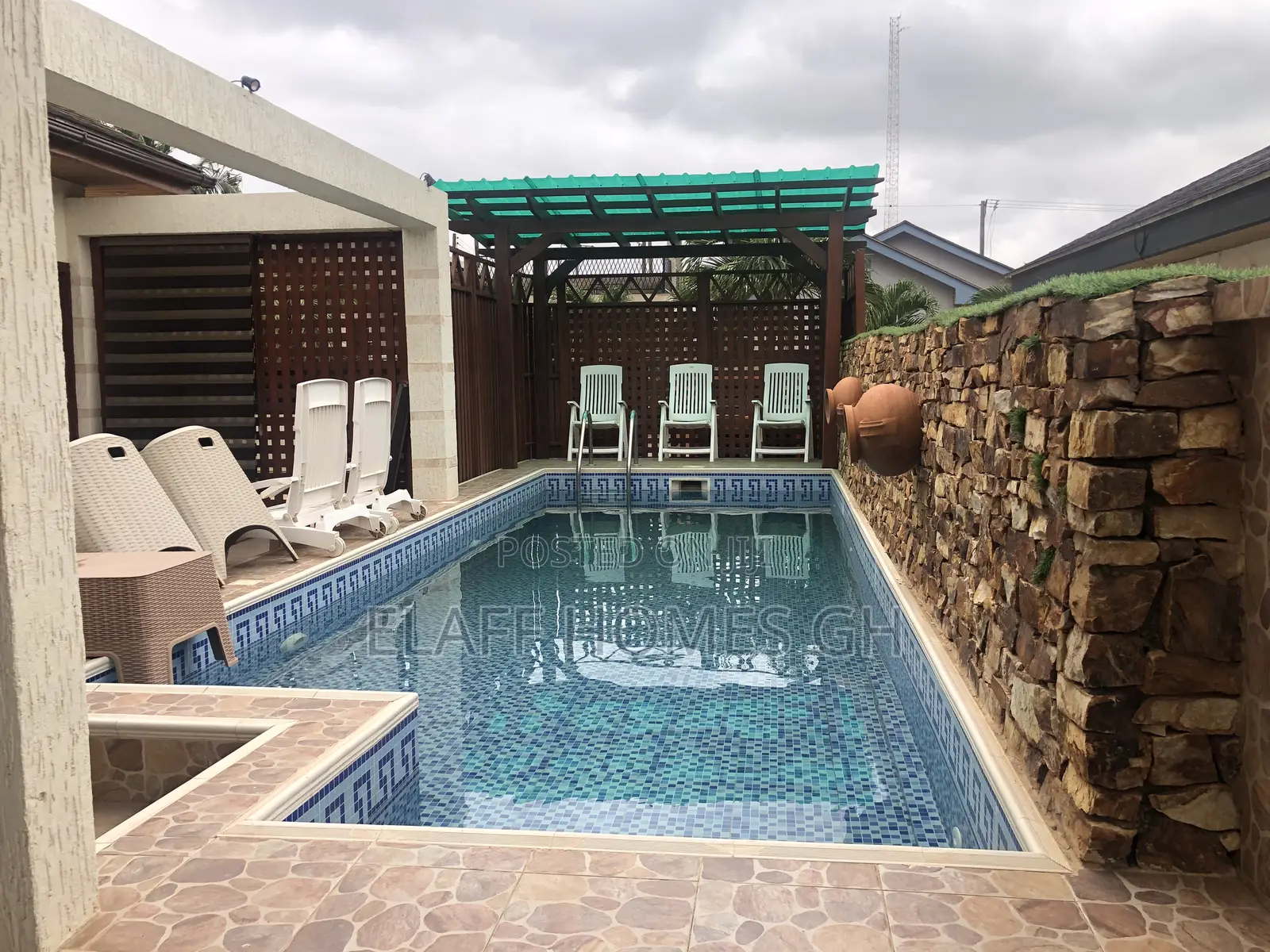 Furnished 3bdrm Bungalow in Elaffhomesgh, East Legon for rent