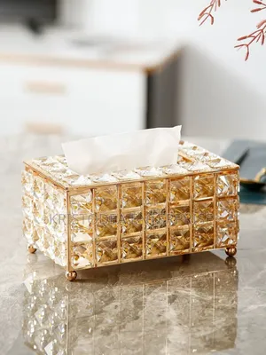 Crystal Tissue Box
