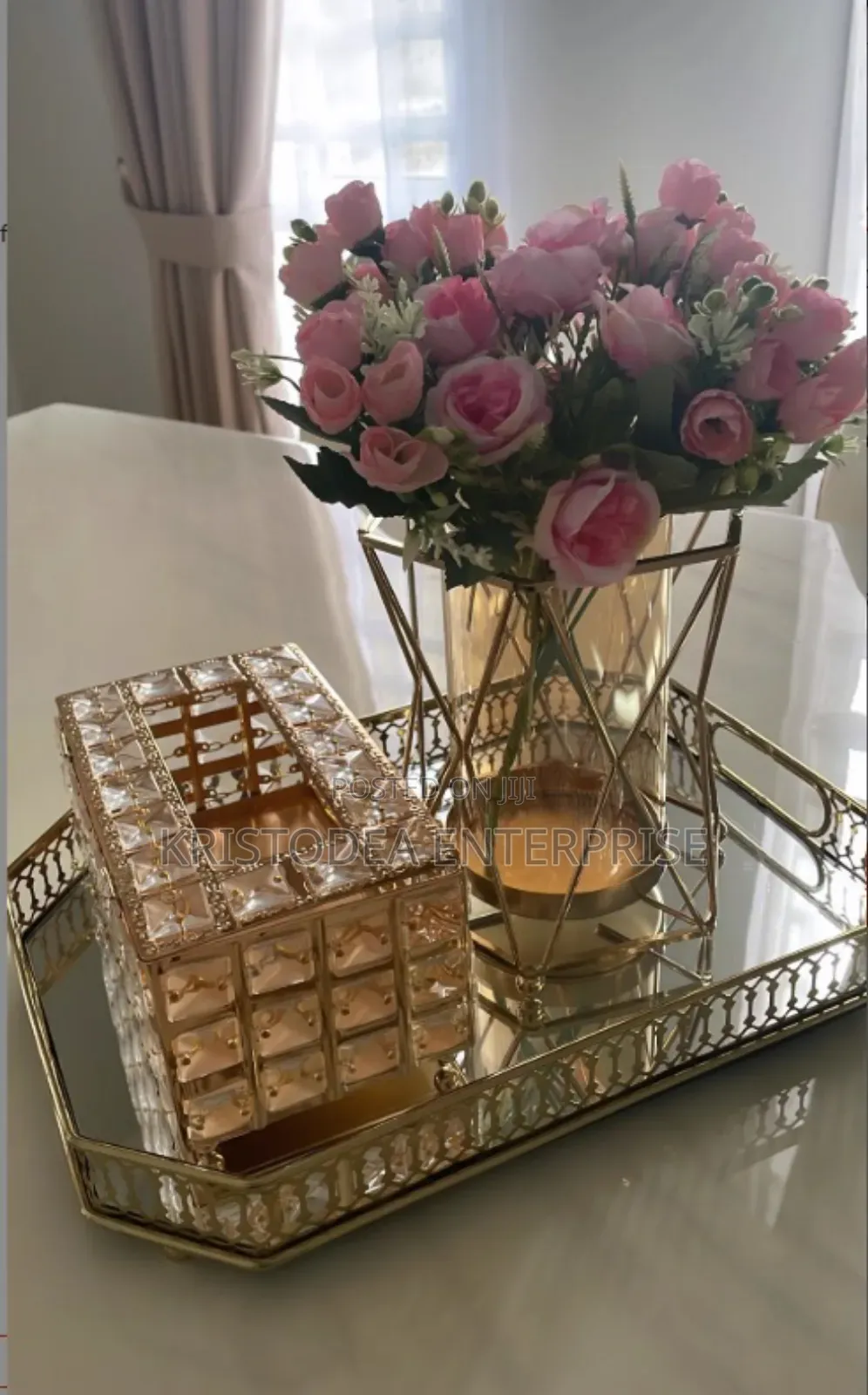 Crystal Tissue Box