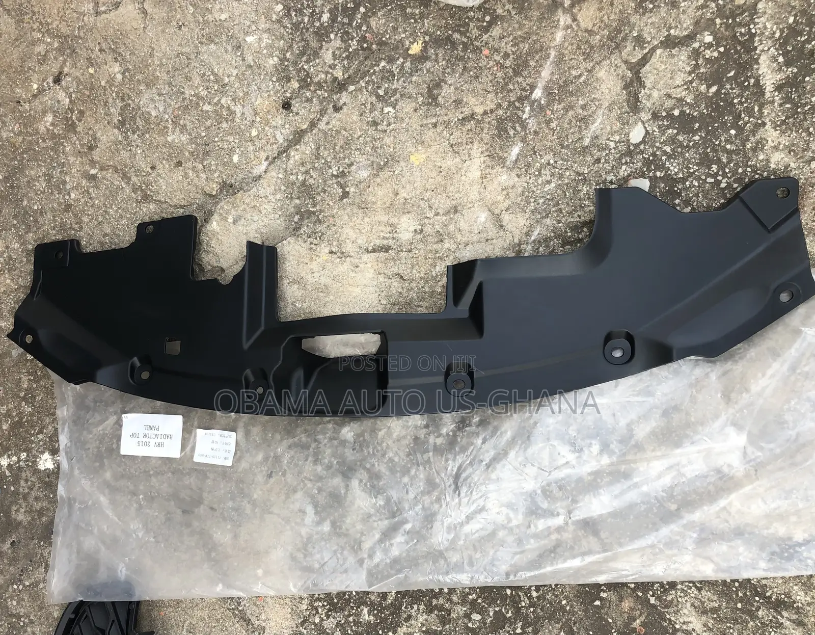 HRV Radiator Support Panel Cover 2015,2016,2017,2018,2019