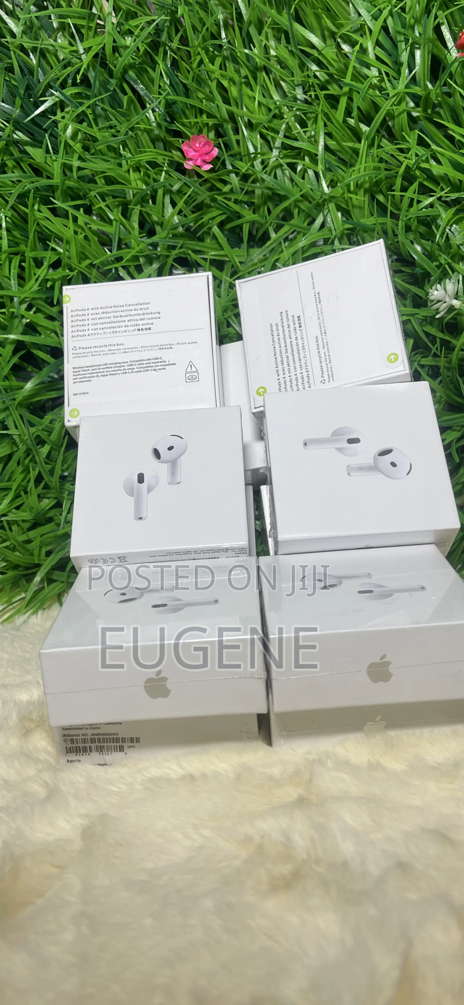Apple Airpods 4 (4th Generation) With Wireless Charging Case