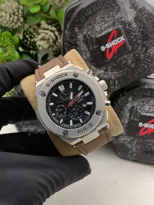 G Shock Thick Leather Watch