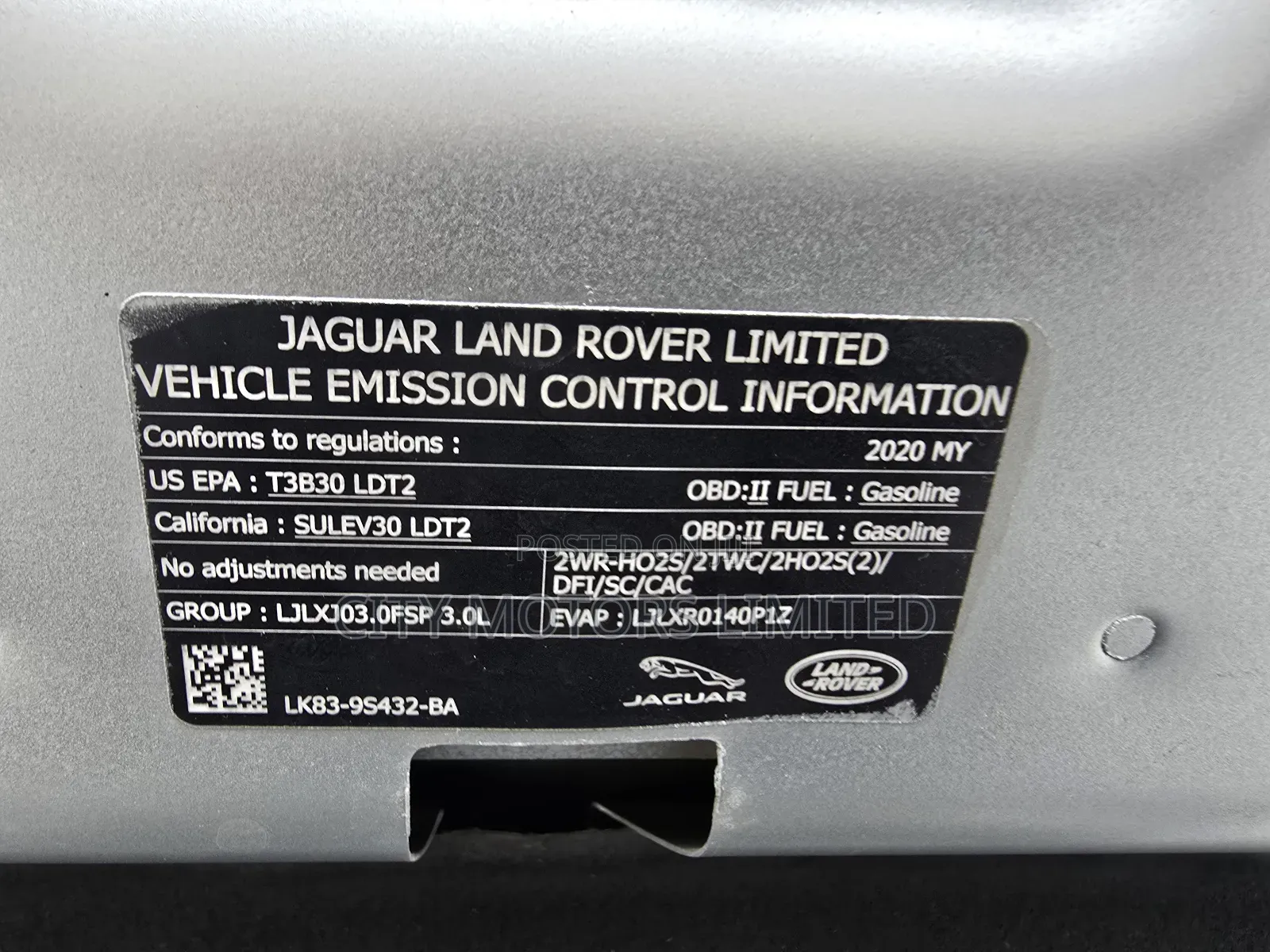 Land Rover Range Rover Velar P340 S 4x4 2020 Silver