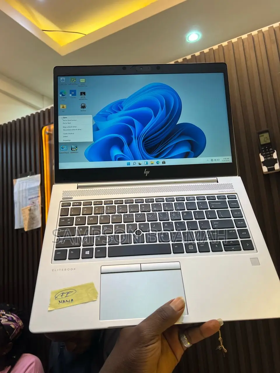 New Laptop HP EliteBook 745 G6 8GB AMD Ryzen 5 SSD 256GB