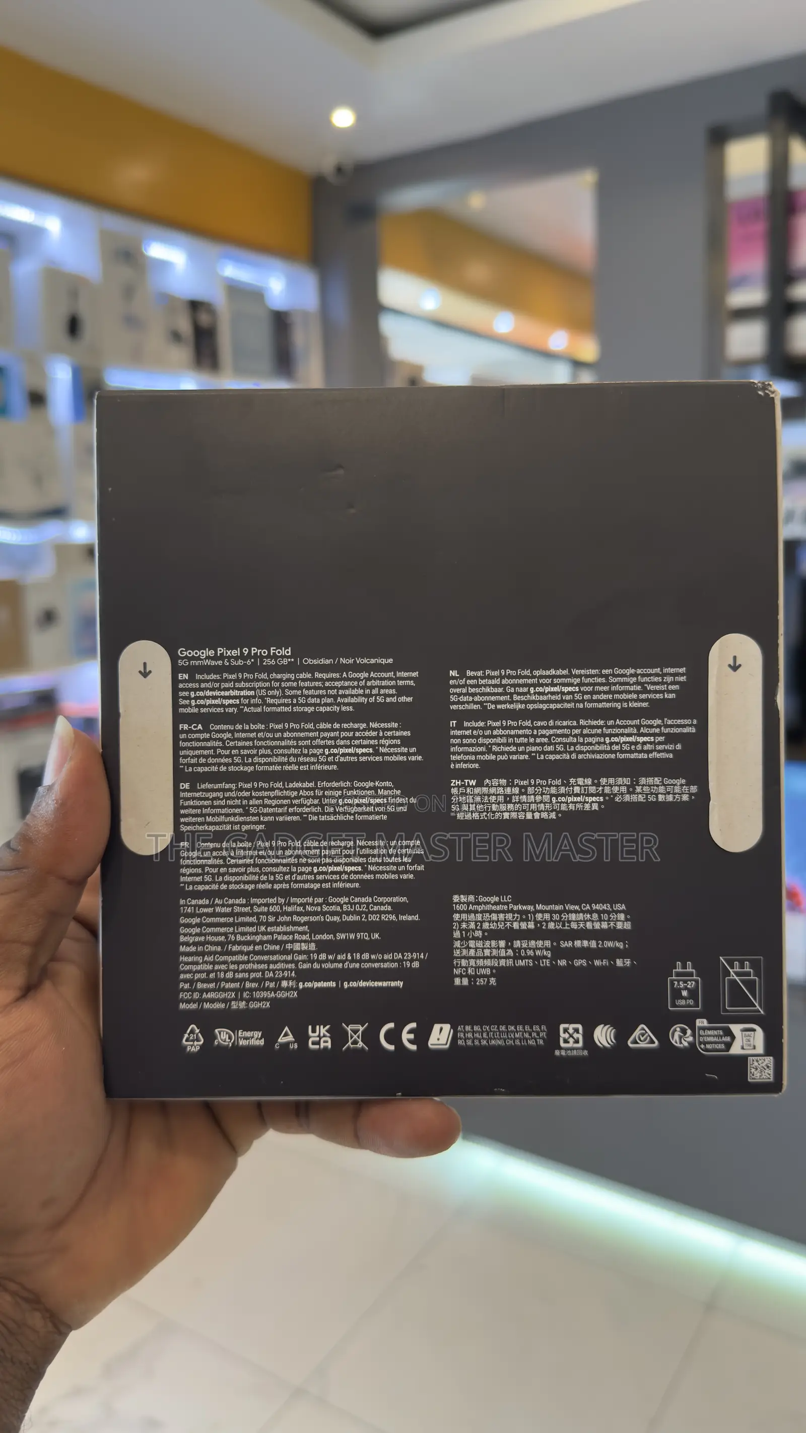 New Google Pixel 9 Pro Fold 256 GB Black
