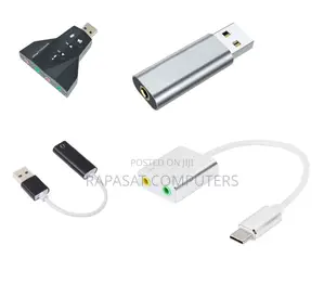 Newly Arrived Usb Typec Sound Card Adapters at ₵50 Per 1