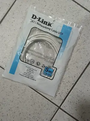 D-Link Cat6 Utp 24awg Round Patch Cord - 5m - Grey Color