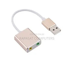 Usb Sound Card Hifi Magic Voice 7.1ch Microphone-in Audioout
