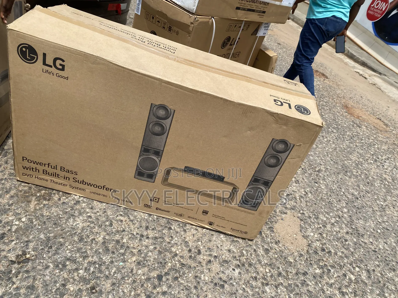 Pg Lg Lhd687bg 1250watts Home Theater System