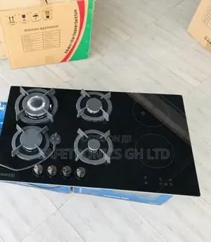 Zealous Black Kenwood 90cm Ceramic 2 Electric 4 Gas