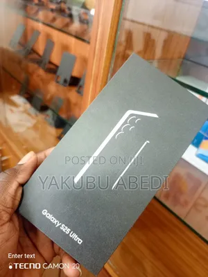 New Samsung Galaxy S25 Ultra 256 GB Black