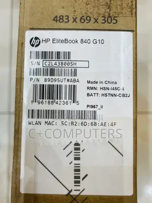 New Laptop HP EliteBook 840 10 16GB Intel Core I7 SSD 512GB