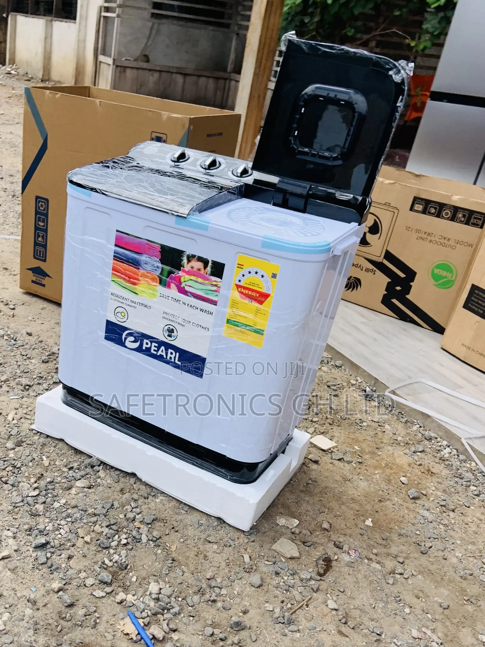 Choose New 12kg Twintub Pearl Semiauto Topload Washer