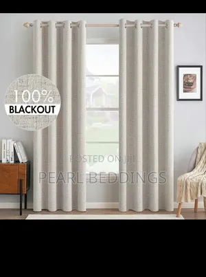 Quality Heavy Textured Sunblock/Blackout Curtains Available