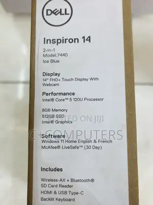 New Laptop Dell Inspiron 14 8GB Intel Core I5 SSD 512GB