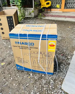 Well Built Nasco 7kg Electric Washing Machine With Spin Dry