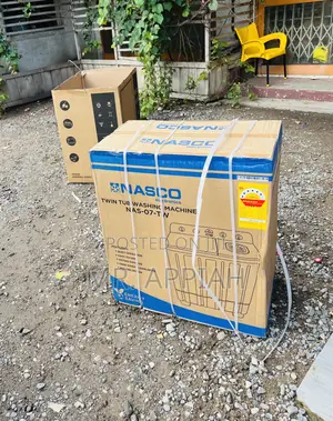 Newly Made Nasco Semi-Auto Electric Washing Machine(White)