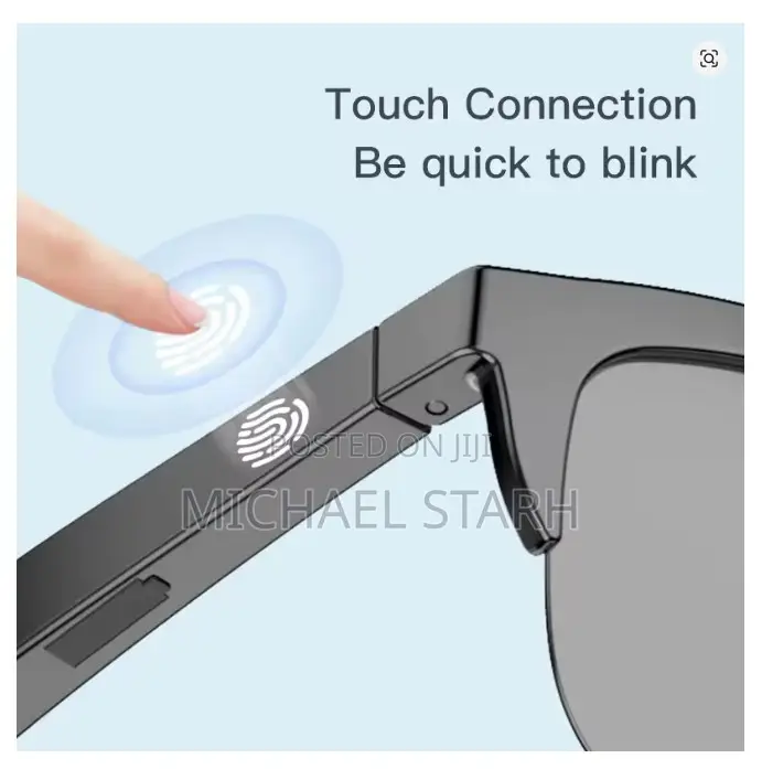 Smart Glasses/Sunglasses With Wireless Bluetooth Earphones