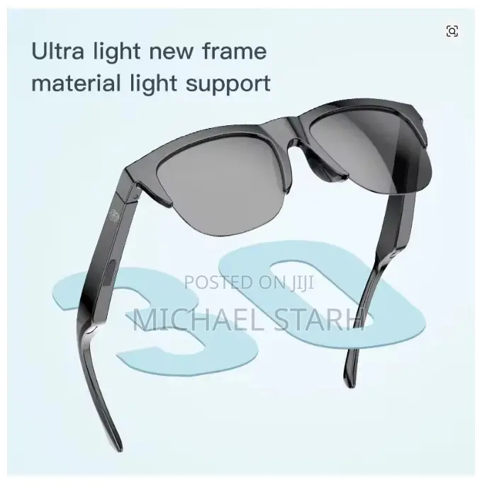 Smart Glasses/Sunglasses With Wireless Bluetooth Earphones