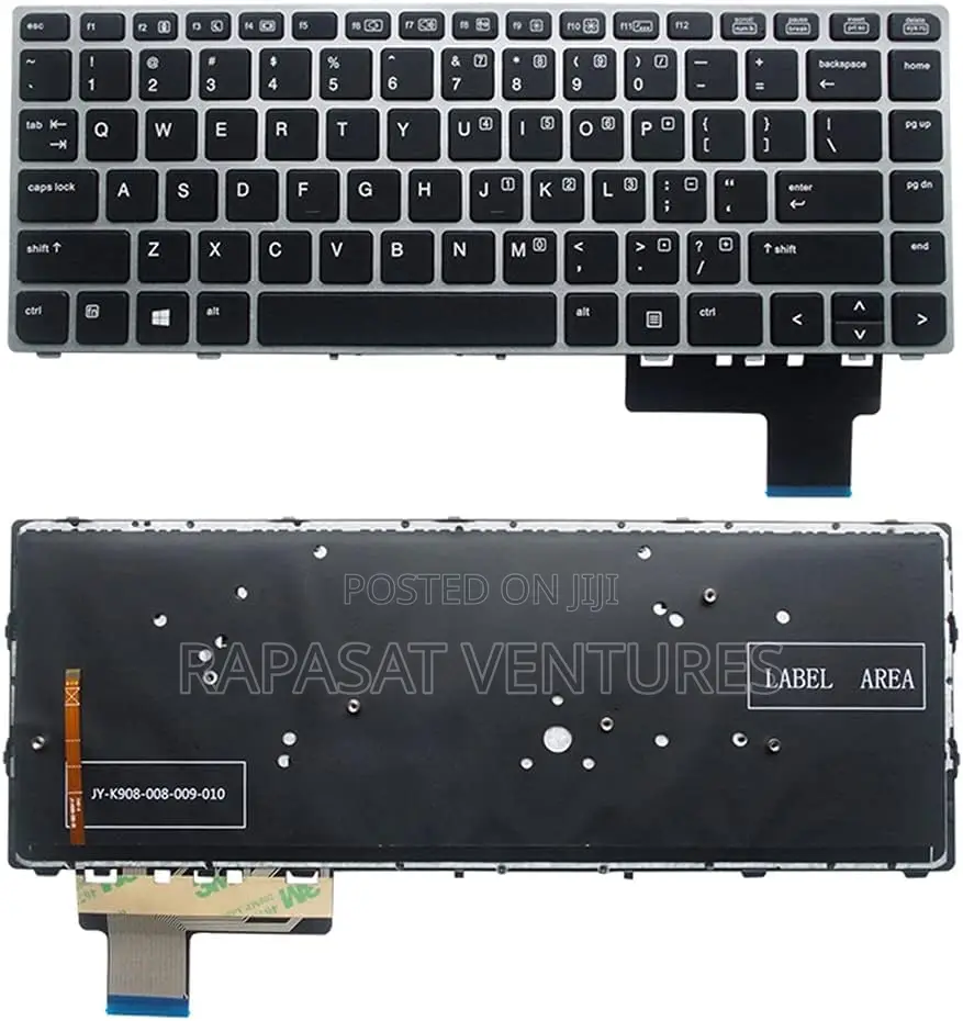 Us Keyboard for Hp Elitebook Folio 9470 9480 With Backlit