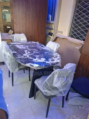 High Quality Marble Dinning Set -4chairs