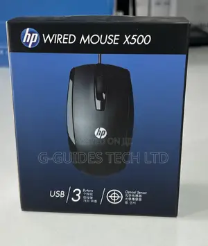 Hp Wired Mouse X500, Hp Optical Wired Usb Mouse X500