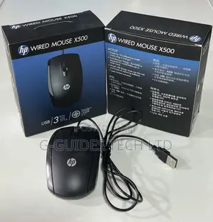 Hp Wired Mouse X500, Hp Optical Wired Usb Mouse X500