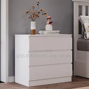 Dresser -Chest of 3 Drawers (White)