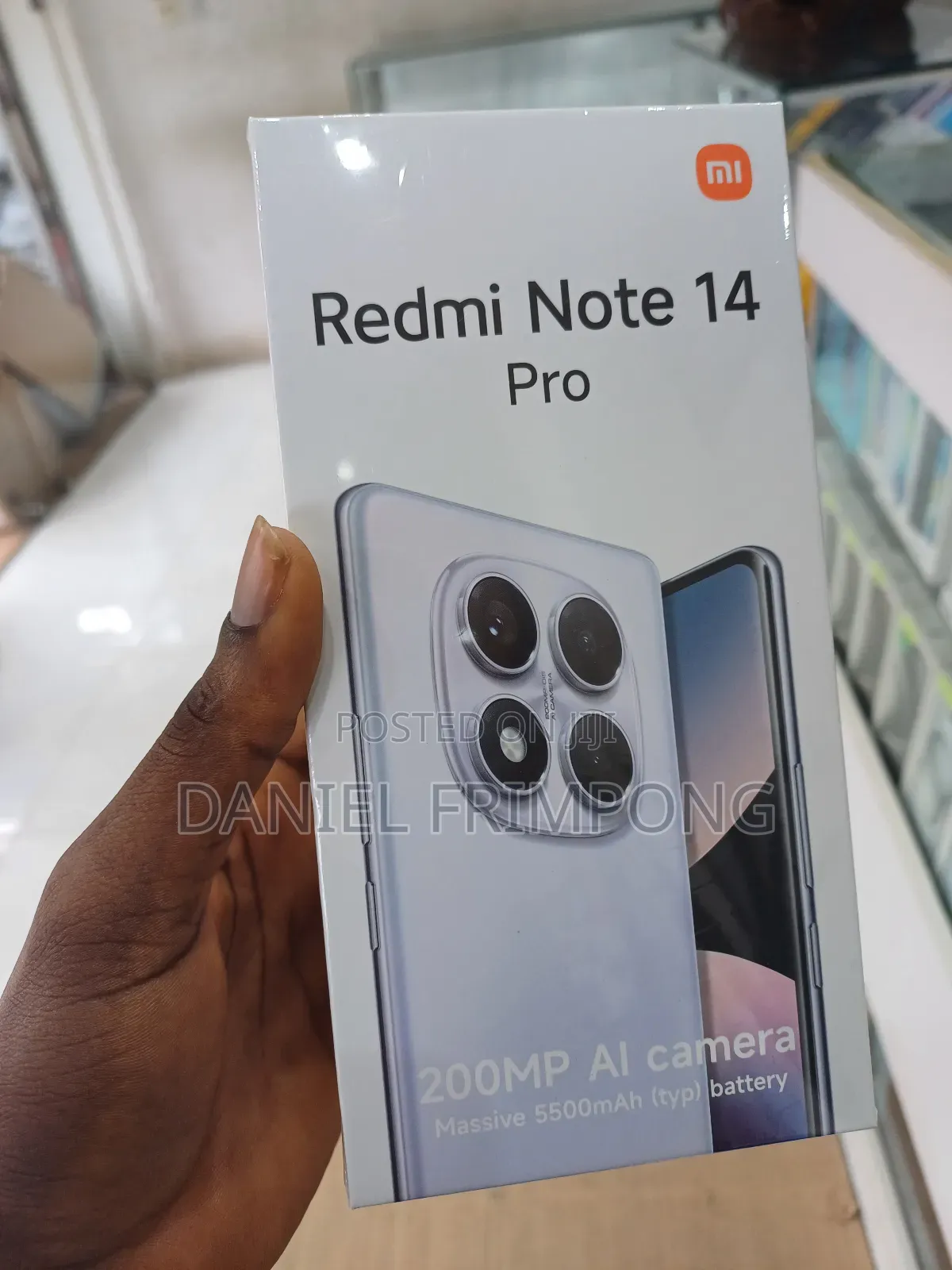 New Xiaomi Redmi Note 14 Pro 256 GB Black