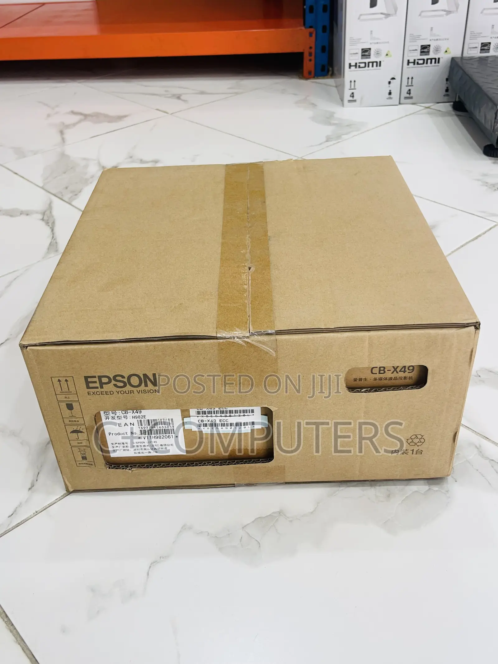 Epson Cb-X49 3600 Lumens Projector