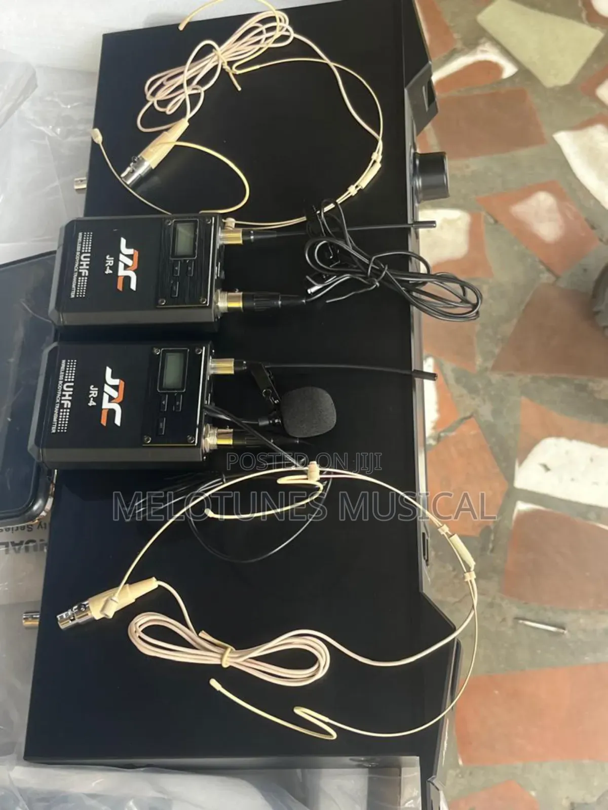 Jac Jr-4 Professional 2in1 Wireless Lapel Microphone