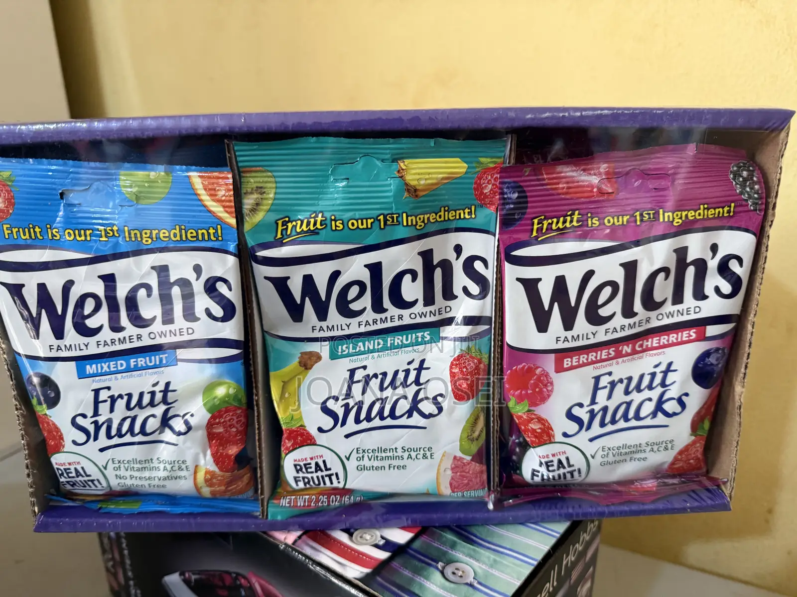 Welch Fruit Snack Pack